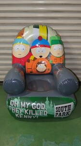 [珍品]サウスパーク ビニールチェア ビニール製 アメコミ 海外キャラクター South Park キャラクター 海外品 雑貨