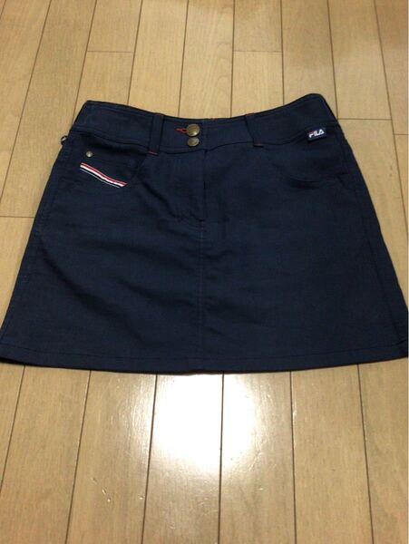 FILA フィラ ゴルフ スカート ネイビー