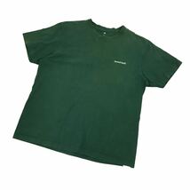 ND027 大きいサイズ mont-bell モンベル 半袖 Tシャツ トップス プルオーバー クルーネック アウトドア 綿100% グリーン系 メンズ XL_画像1