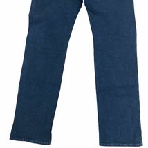 H495 Paul Smith JEANS ポールスミスジーンズ ジーンズ ロング パンツ ボトムス ブルー系 ボタンフライ ストレッチ メンズ L_画像7