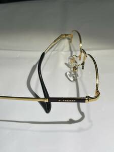 Burberry k18 ゴールドメガネフレーム　18金無垢　バーバリー　眼鏡