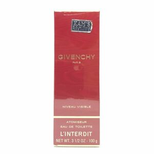 GIVENCHY ジバンシー ランテルディ L`Interdit EDT 100ml ☆新品未開封　送料510円