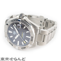 101591472★1円 タグホイヤー TAG HEUER アクアレーサー キャリバー5 時計 腕時計 メンズ 自動巻き WBD2113.BA0928 21年購入品_画像2