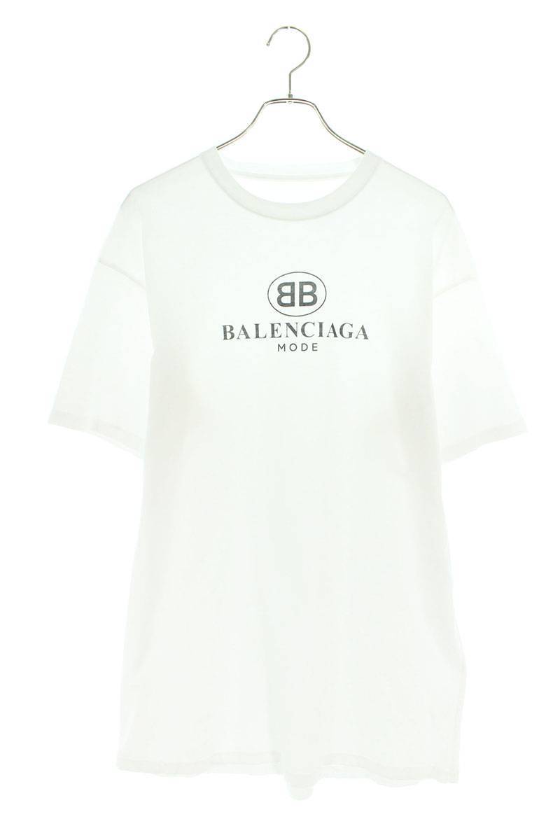 ヤフオク! -「【balenciaga バレンシアガ】ロゴ プリント tシャツ 