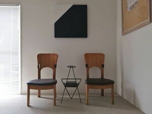 Maruni bent chair #Cecilie Manz 展示品 高級 天然木 無垢材 大塚家具 北欧 モデルルーム ジャパニーズモダン ダイニングチェア 2脚セット