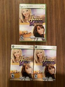 送料無料 日本本体起動確認済Xbox360★ハンナモンタナ ザ・ムービー 海外版★used☆Hannah Montana The Movie☆