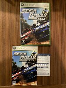 送料無料 Xbox 360★セガラリー レヴォ★Used☆Sega Rally Revo☆Japanese ver. JP