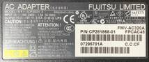 FUJITSU ACアダプタ 19V~3.16A ADP-60ZH A　　　★VET-5_画像2