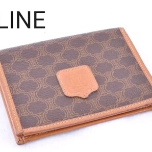 CELINE セリーヌ カードケース マカダム柄 イタリア製