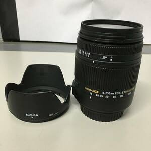 ■SIGMA シグマ カメラ レンズ 18-250mm F3.5-6.3 DC OS MACRO HSM　【22/0510/01
