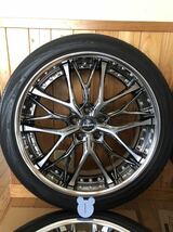 クレンツェ ウィーバル 20インチ 8.5J +36 PCD114.3 ヨコハマBluEarth RV-02 245/40R20 2019年第6週 アルファード ヴェルファイア_画像2