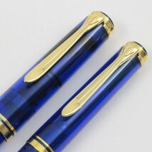 【希少品】Pelikan ペリカン M800 万年筆＆ボールペン ブルーオーシャン 5000本限定【いおき質店】_画像2