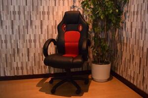 【即決】オフィスチェアー 椅子 ゲーミングチェアー アウトレット家具 リビング PC 事務 イス 昇降 回転【新品 展示処分品】0015732