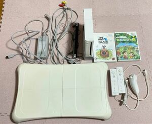 Nintendo Wii RVL-S-WD 本体セット　ソフト2点　バランWiiスボード　お値下げ済み！！