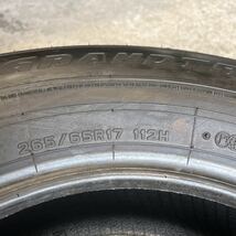 バリ山 DUNLOP GRANDTREK PT3 265/65R17 112H 夏タイヤ4本セット_画像8