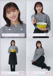 櫻坂46 原田葵 パティシエ衣装 生写真 4種コンプ