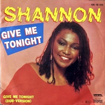 【Disco & Soul 7inch】Shannon / Give Me Tonight_画像1