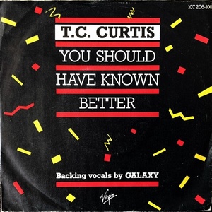 【Disco & Soul 7inch】T.C. Curtis / You Should Have Known Better 