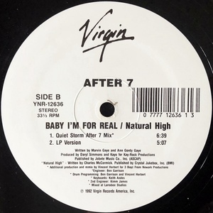 【90's 12】After 7 / Baby I'm For Real / Natural High