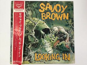 LP / SAVOY BROWN / LOOKING IN / 帯付 [2769RL]