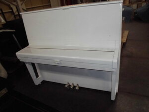 名器イースタインピアノ E型 ホワイト 再塗装 高級ピアノ 運賃無料・条件有り