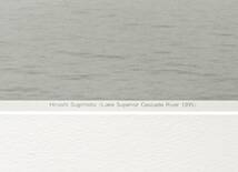 額装済 杉本博司 海景ポスター「Lake Superior Cascade River 1995」_画像3