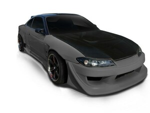 シルビア S15 エアロセット H11/1～H14/8 FRP 未塗装 社外品 SILVIA 日産 ニッサン NISSAN