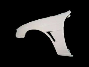 Sylvia S14 Front Fender поздно H8/6 -H10/12 FRP Неокрашенная компания левая и правая сет Сильвия Ниссан Ниссан Nissan шириной 20 мм шириной аэро