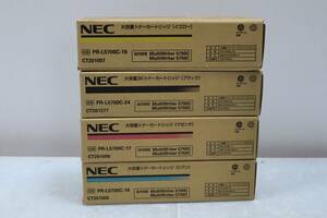 C8266 N 純正品　未使用　NEC　大容量トナーカートリッジ　4本セット　PR-L5700C-16.17.18.24