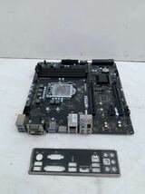 【中古動作品】MSI製 MicroATXマザーボード H170M-S01 LGA1151_画像4