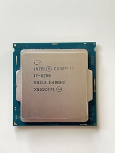 Intel インテル Core i7 i7-6700 SR2BT 3.40GHz LGA1151 4コア/仮想8コア CPU/動作品