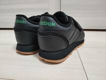 ★新品　リーボック　REEBOK　レザースニーカー　　★CL LEATHER STOMPER　★クラシックレザーシリーズ　★黒色　_画像2