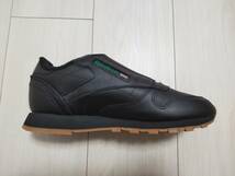 ★新品　リーボック　REEBOK　レザースニーカー　　★CL LEATHER STOMPER　★クラシックレザーシリーズ　★黒色　_画像7