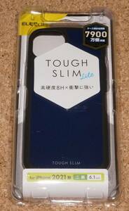 ★新品★ELECOM iPhone13/14 TOUGH SLIM LITE タフスリムライト ネイビー