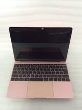 【大M0516005】【ジャンク品】【業者様注目品】APPLE MacBook/A1534 EMC2991 【ノート】_画像1