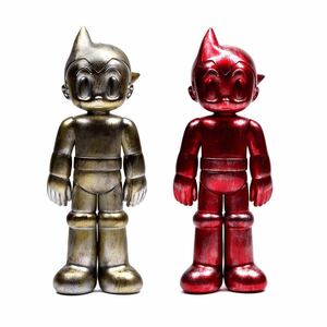 [ Astro Boy ]ASTRO BOY hand .. insect a strobo -i figure 90 anniversary commemoration commodity war .Ver. regular goods metal 2 body set postage included 