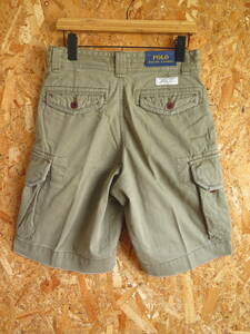 新品☆本物 W29 ラルフローレン カーゴパンツ POLO RALPH LAUREN CARGO SHORT PANTS ミリタリーショーツ RRL カーゴショーツ USAモデル