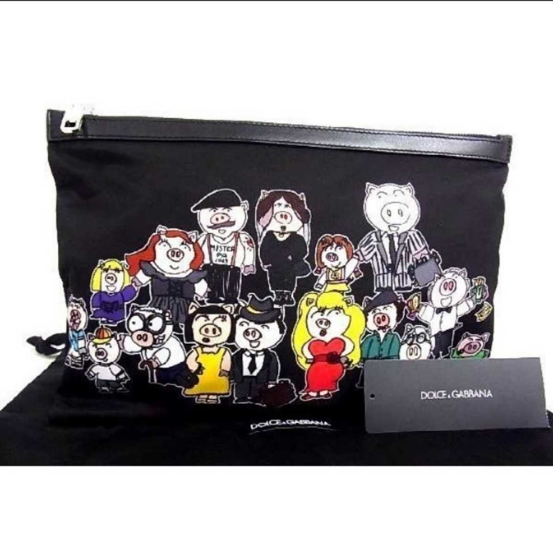 安全Shopping DOLCE GABBANA ドルチェガッバーナ ナイロン クラッチ