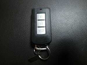 [ rare beautiful goods ] Mitsubishi original smart key rear Hatchback 3 button Outlander PHEV etc. 