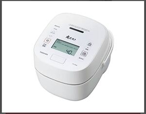 TOSHIBA 真空圧力IHジャー炊飯器 炎匠炊き (5.5合炊き) ホワイト RC-10VSR(W)
