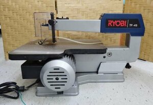 RYOBI/リョービ　卓上糸のこ盤　TF-45　100V　電動工具　大工道具　木材機械　DIY　中古品