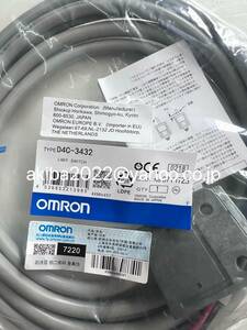 新品★　OMRON 　オムロン　D4C-3432　小形リミットスイッチ【6ヶ月保証付き】