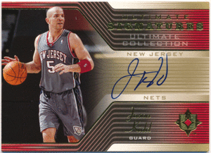 Jason Kidd NBA 2004-05 Upper Deck UD Ultimate Collection Signature Auto オート ジェイソン・キッド