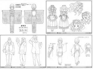 ①異国迷路のクロワーゼ　設定資料　製作用資料