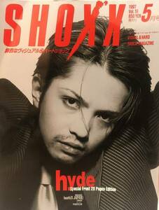 SHOXX 1997.5 Vol.51 hyde(L'Arc～en～Ciel)・heath(X JAPAN)・ROUAGE・Laputa・GLAY・PENICILLIN