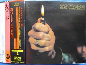 COWARD / カワード 帯付!! 日本盤ボーナス収録!!