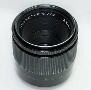 ソ連 LZOS製 Industar-61L/Z 2.8/50 光沢黒 M42 102NR-954 1972年 非星形絞