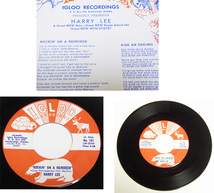 45rpm/ ROCKIN' ON A REINDEER - HARRY LEE - KISS AN ESKIMO /50's,ロカビリー,FIFTIES,ALASKA,IGLOO_画像2