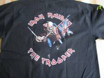 IRON MAIDEN 長袖Tシャツ the trooper 黒M ロンT / motorhead metallica judas priest def leppard_画像3