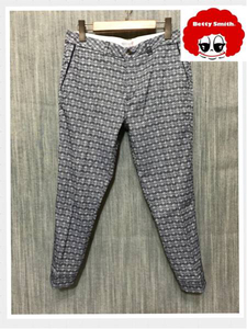 *BETTYSMITHbeti Smith Jaguar do cropped pants L new goods regular price 11000 jpy made in Japan 5022